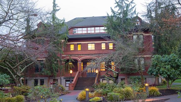 Peterson Hall on the Seattle Pacific University campus.